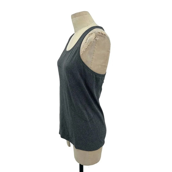 Lululemon Swiftly Tech Racerback Tank‎ Top Charcoal Gray Size 10 - Picture 2 of 4